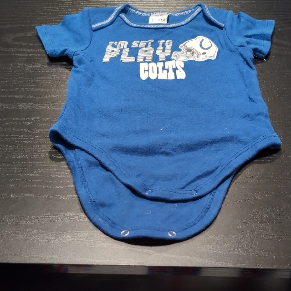 NFL Colts Blue Onesie